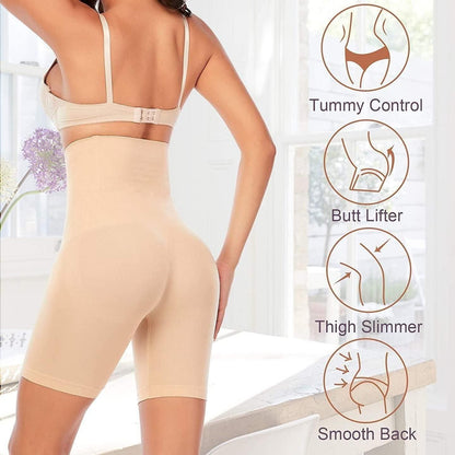 4-in-1 Women Shapewear for Tummy, Thigh Control |Seamless Shapewear for Women - DroolDeck