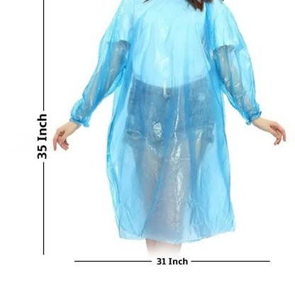 Disposable Pocket Size Reusable Raincoats, Easy To Carry Rain Card Rain Coat (Pack Of 5,10,15,20) - DroolDeck