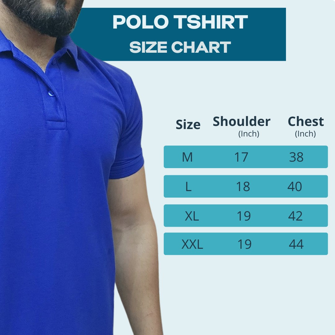 Men’s Solid Polo T-Shirt Combo Pack – 4 Classic Half Sleeves - DroolDeck